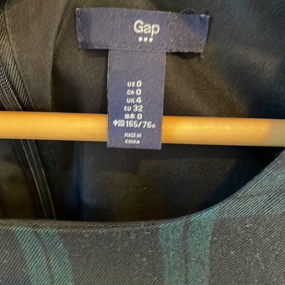 Green plaid mini dress - Picture 6 of 7